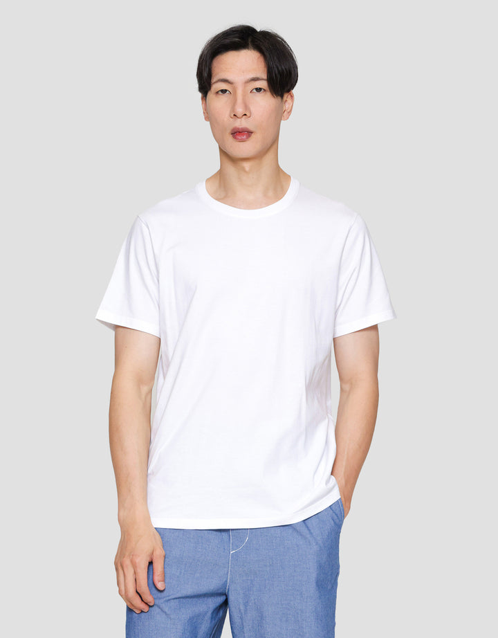 Suko Round Neck Kerah Bulat Kaos Lengan Pendek Pria