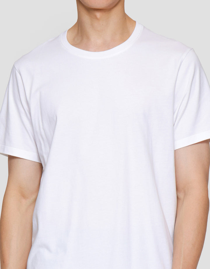 Suko Round Neck Kerah Bulat Kaos Lengan Pendek Pria