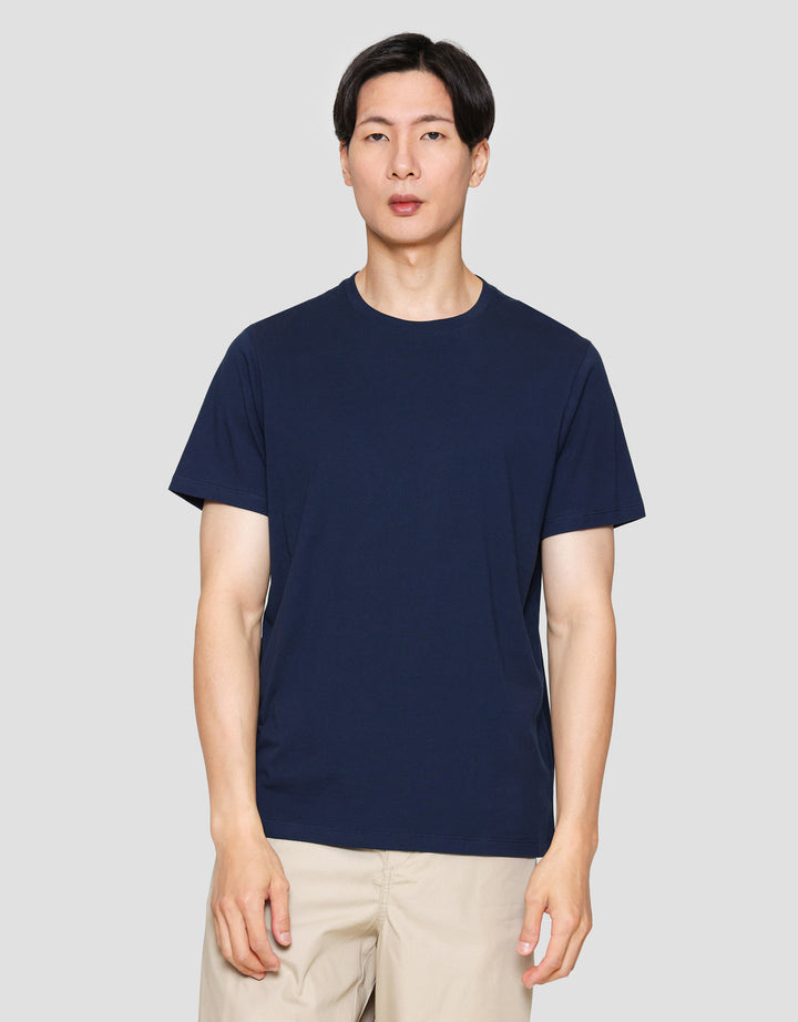 Suko Round Neck Kerah Bulat Kaos Lengan Pendek Pria