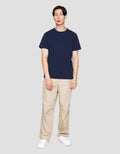 Suko Round Neck Kerah Bulat Kaos Lengan Pendek Pria