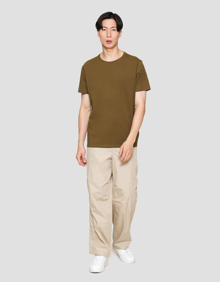 Suko Round Neck Kerah Bulat Kaos Lengan Pendek Pria