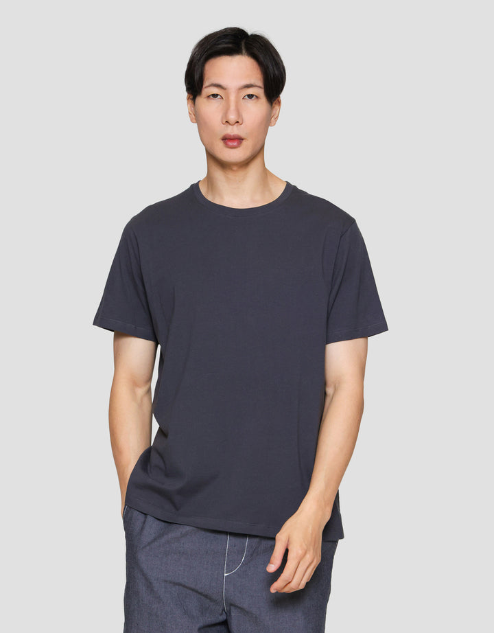 Suko Round Neck Kerah Bulat Kaos Lengan Pendek Pria
