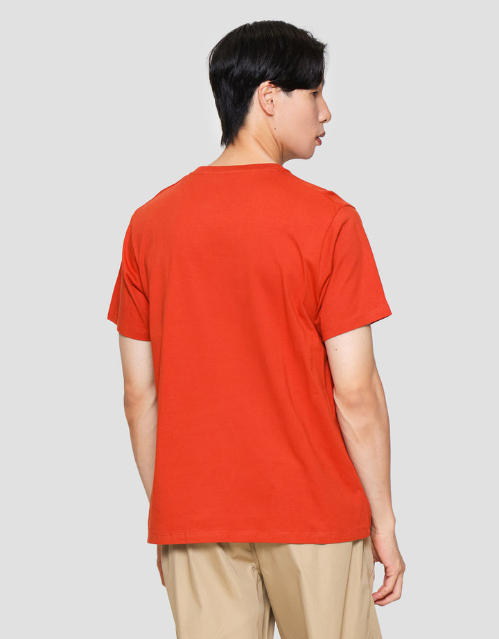 Suko Round Neck Kerah Bulat Kaos Lengan Pendek Pria