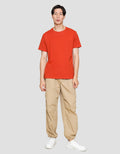 Suko Round Neck Kerah Bulat Kaos Lengan Pendek Pria