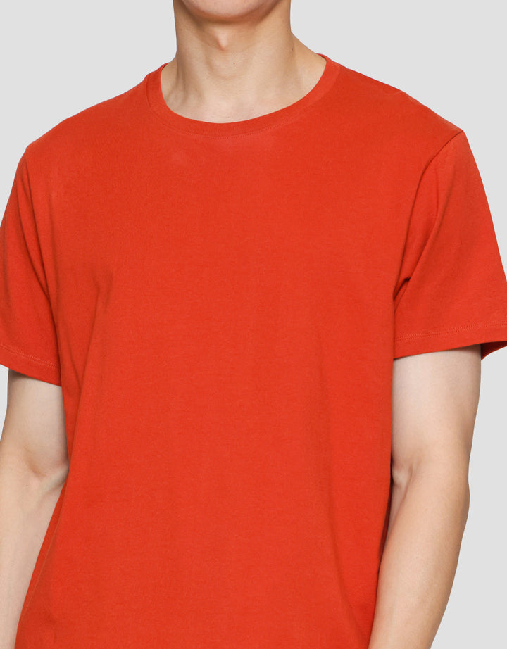 Suko Round Neck Kerah Bulat Kaos Lengan Pendek Pria