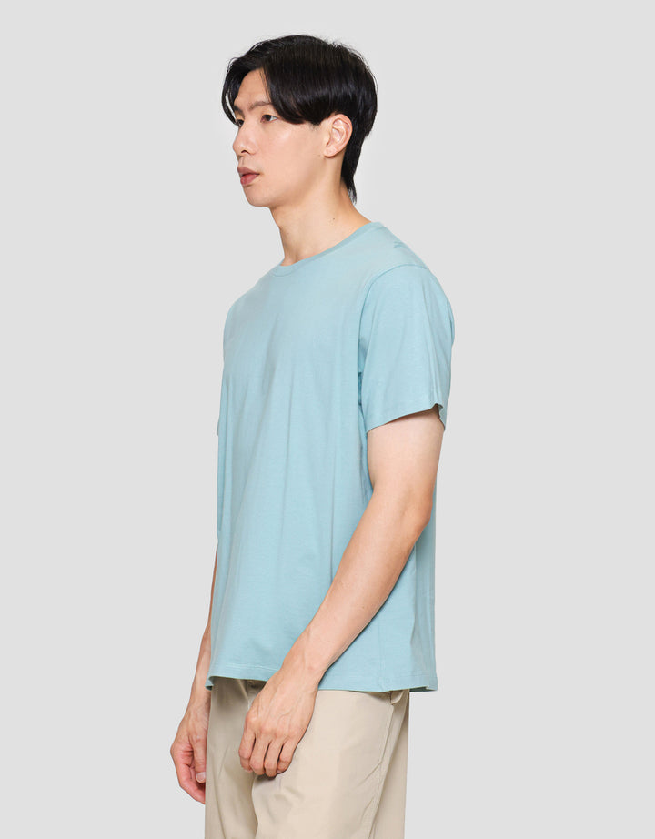 Suko Round Neck Kerah Bulat Kaos Lengan Pendek Pria