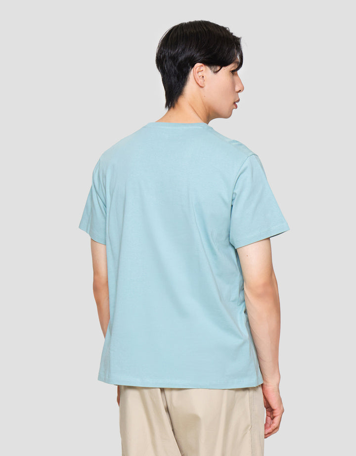 Suko Round Neck Kerah Bulat Kaos Lengan Pendek Pria