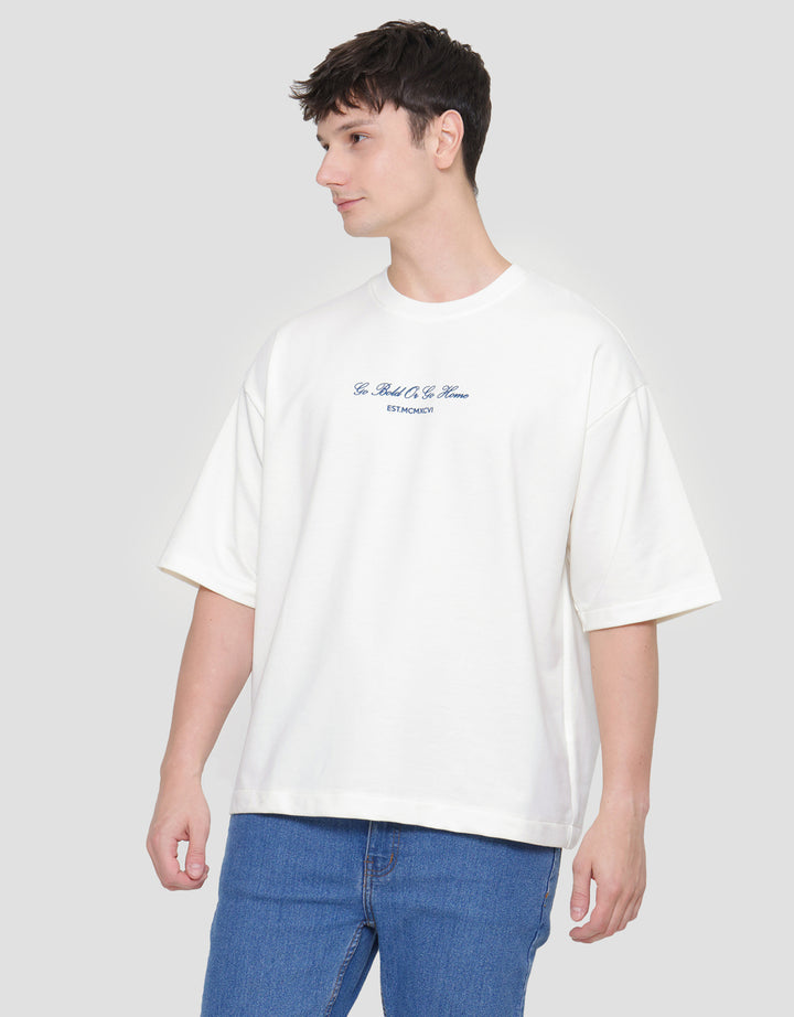 Nevada Oversized Print Street Style Looks 4  Kaos Lengan Pendek Pria