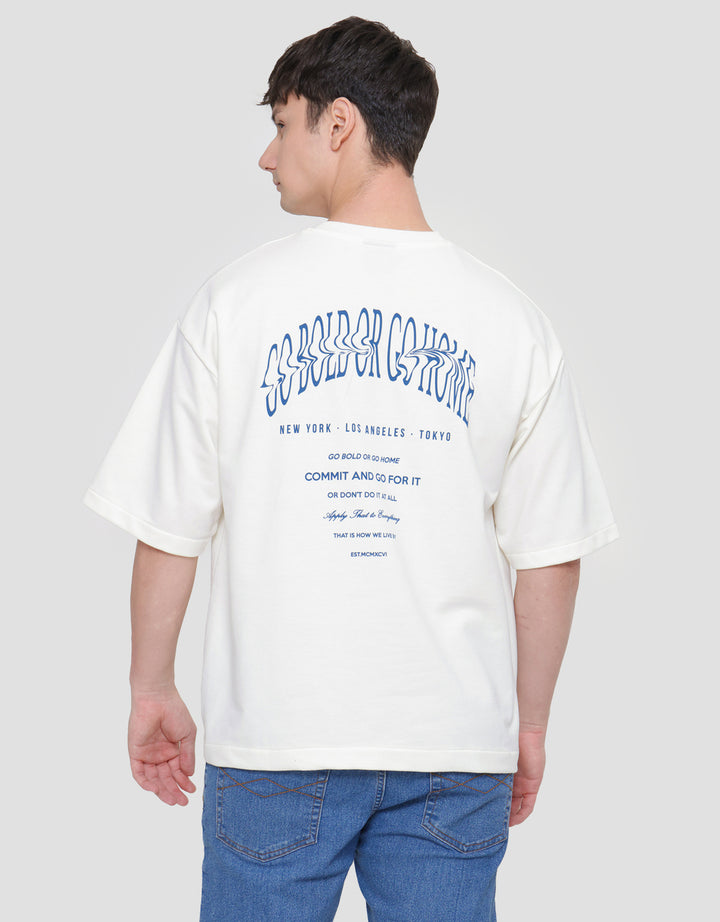 Nevada Oversized Print Street Style Looks 4  Kaos Lengan Pendek Pria