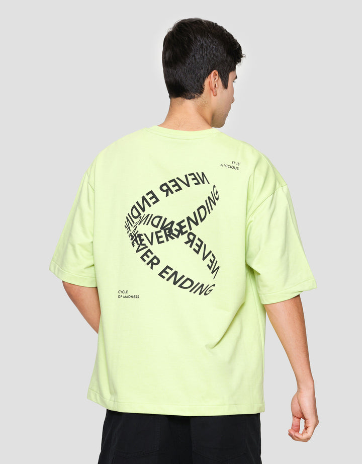 Nevada Street Style Looks - 2 Print Kaos Oversized Pria