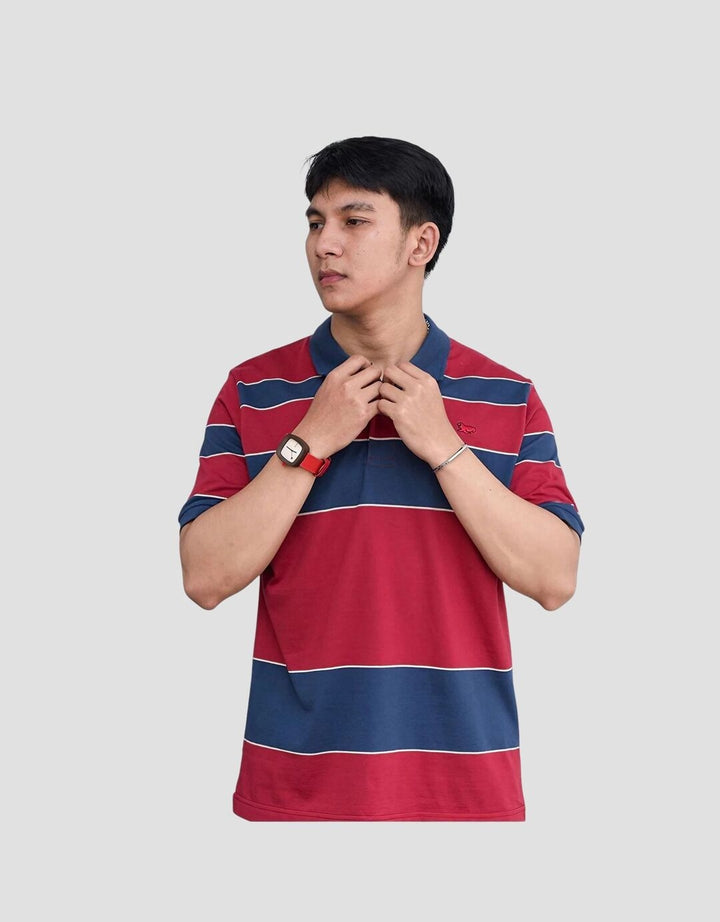 Walrus Polo Kemeja Garis Uniseks
