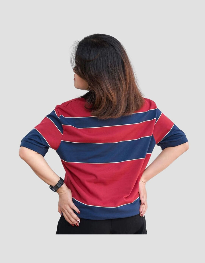 Walrus Polo Kemeja Garis Uniseks