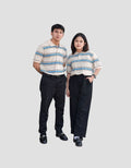 Walrus Polo Kaos Salur Uniseks