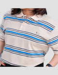 Walrus Polo Kaos Salur Uniseks