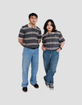 Walrus Polo Kemeja Salur Uniseks