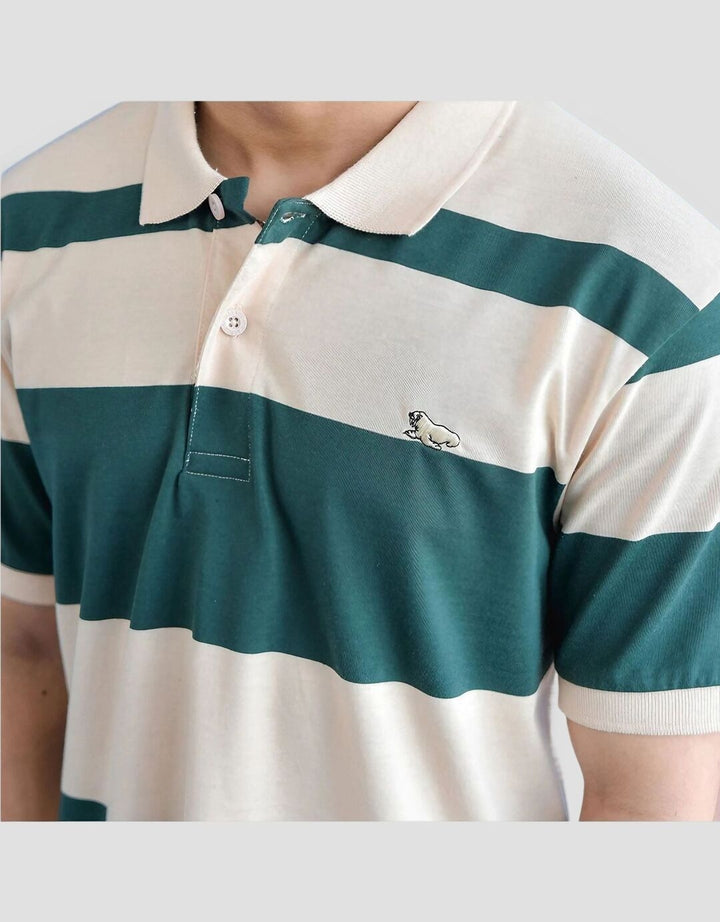 Walrus Polo Kemeja Salur Uniseks
