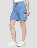 Disney Cargo Print Stitch Celana Pendek Wanita