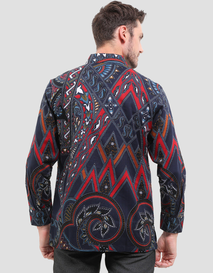 Arjuna Weda Sawat Mucuk Nyigar Kemeja Batik Pria