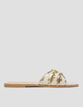 Connexion Gold Sandal Slipper Wanita