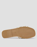 Connexion Gold Sandal Slipper Wanita