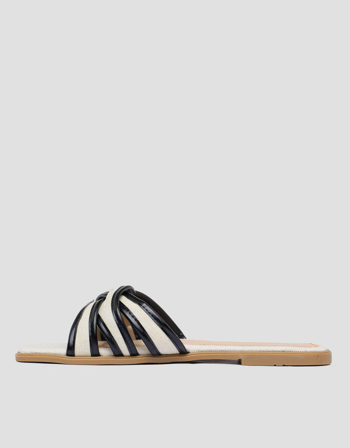Connexion Gold Sandal Slipper Wanita