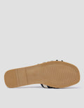 Connexion Gold Sandal Slipper Wanita