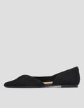 Connexion Patern Stripe Sepatu Flat Wanita