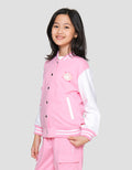 Character Varsity My Melody Jaket Anak Perempuan