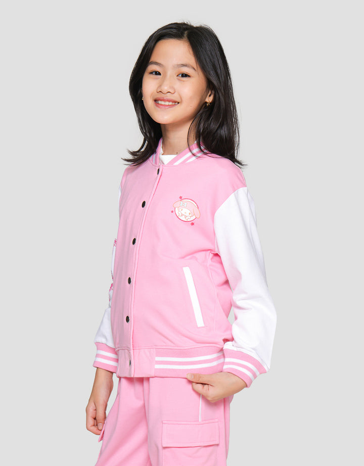Character Varsity My Melody Jaket Anak Perempuan