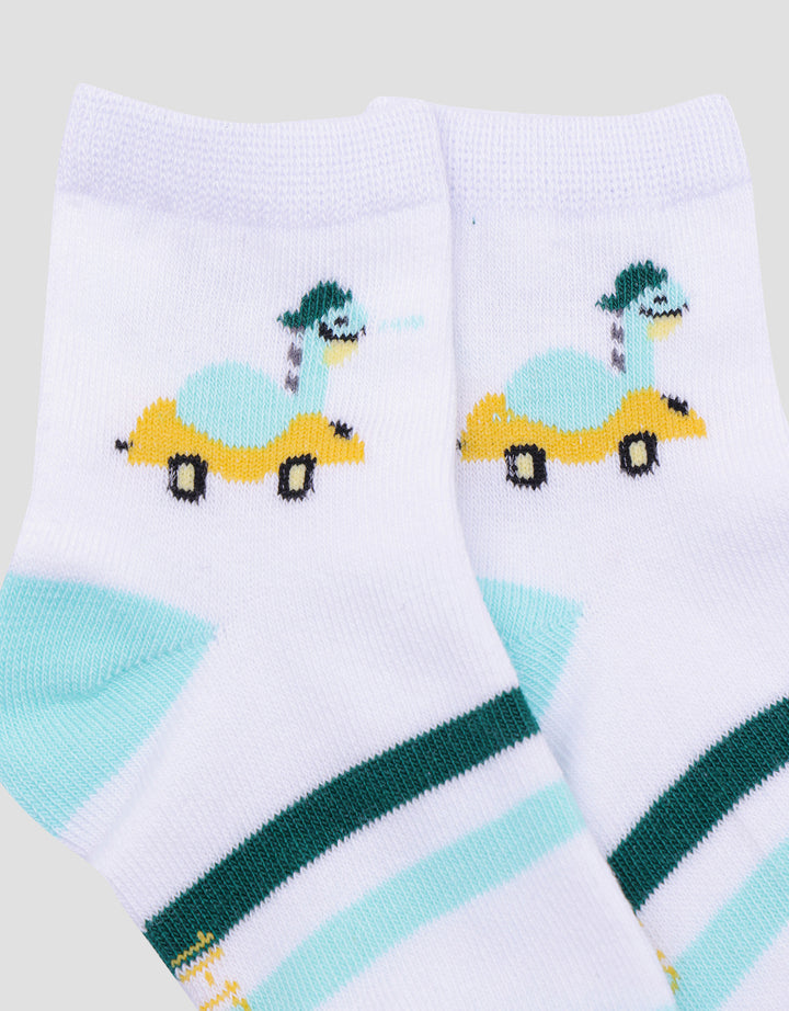 Little M Dino Kaus Kaki Anak Laki-laki