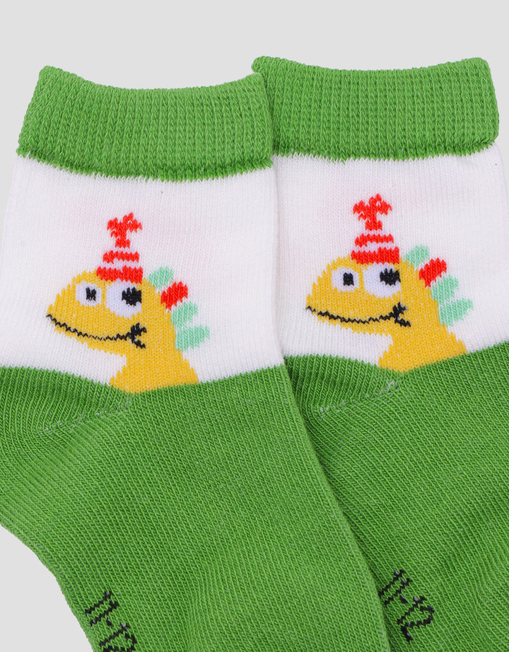 Little M Dino Print Baby Socks