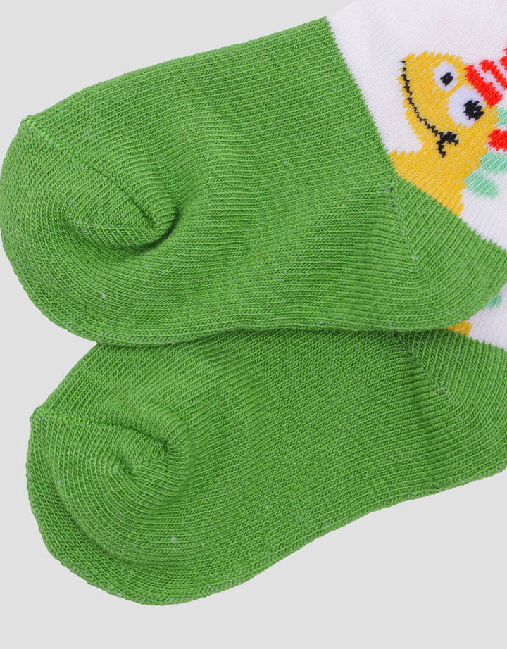 Little M Dino Print Kaus Kaki Anak Bayi