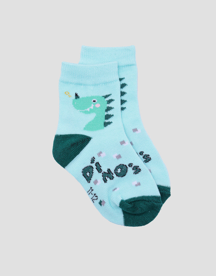 Little M Dino Boys Baby Socks