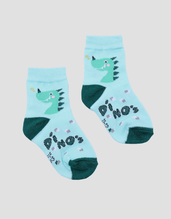 Little M Dino Boys Baby Socks
