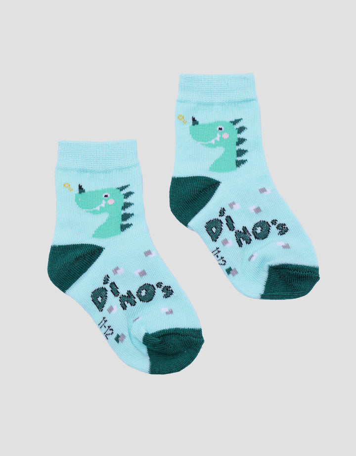 Little M Dino Boys Baby Socks