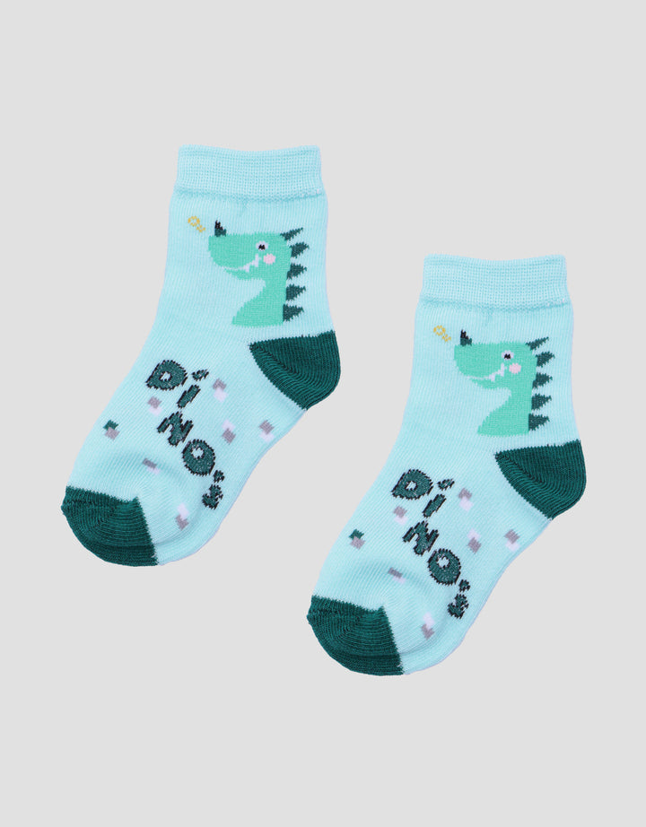 Little M Dino Boys Baby Socks