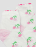 Little M Fruit Print Kaus Kaki Anak Perempuan