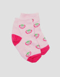 Little M Strawberry Kaus Kaki Anak Perempuan