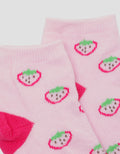 Little M Strawberry Kaus Kaki Anak Perempuan