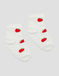 Little M Print Strawberry Kaus Kaki Anak