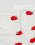 Little M Print Strawberry Kaus Kaki Anak