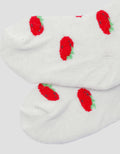 Little M Print Strawberry Kaus Kaki Anak