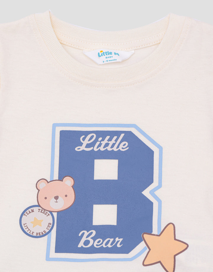 Little M Baby Jersey Sport Set Pakaian Bayi Laki-laki