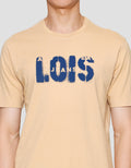 Lois Ksl2395 Simply Print Kaos Lengan Pendek Pria