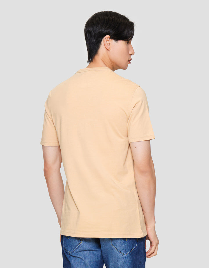 Lois Ksl2400 Print Brand Kaos Lengan Pendek Pria