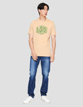 Lois Ksl2400 Print Brand Kaos Lengan Pendek Pria