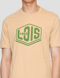 Lois Ksl2400 Print Brand Kaos Lengan Pendek Pria