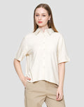 Lois Girl Basic Kemeja Lengan Pendek Wanita