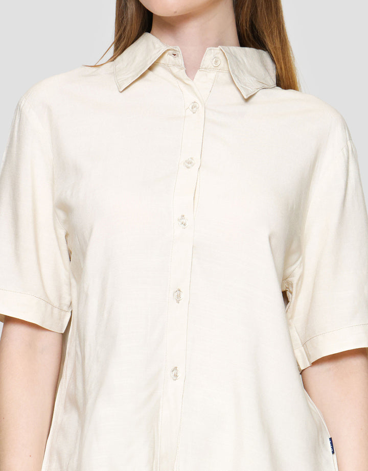 Lois Girl Basic Kemeja Lengan Pendek Wanita