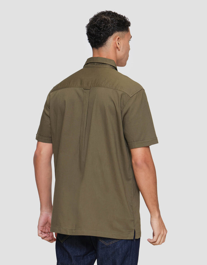 Lois Pocket Kemeja Lengan Pendek Pria